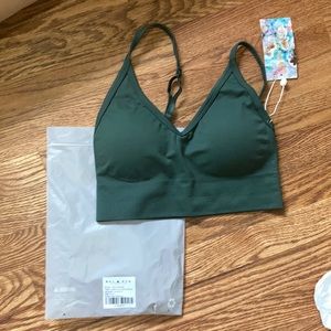 Balance Athletica Flow Bra, Malachite, XS